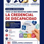 CHARLA INFORMATIVA PARA APODERADOS: CREDENCIAL DE DISCAPACIDAD Y TEA