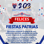 ¡Felices Fiestas Patrias!